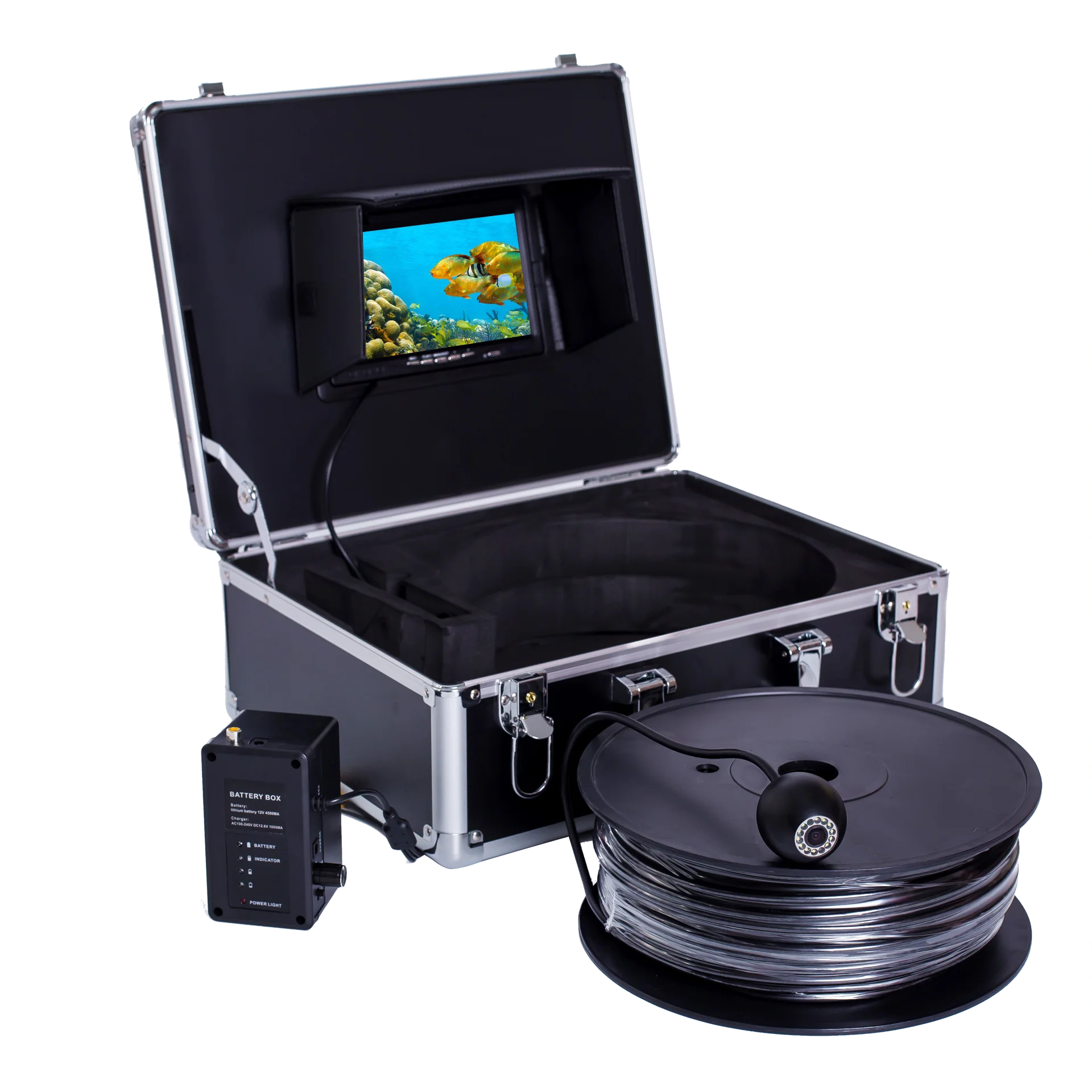 Fishing Camera - 20m kabel 7'' 1000TVL HD waterdichte