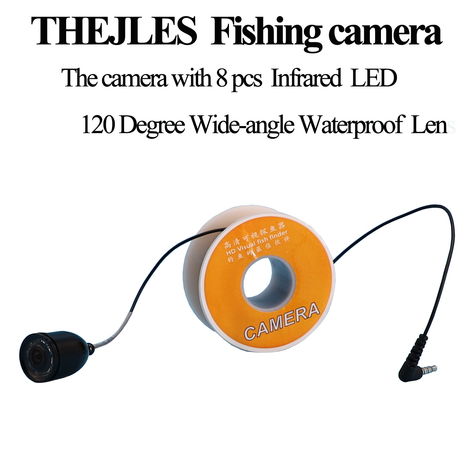 Onderwaterviscamera met 8 stuk - Fish Finder Cable recensie en prijs