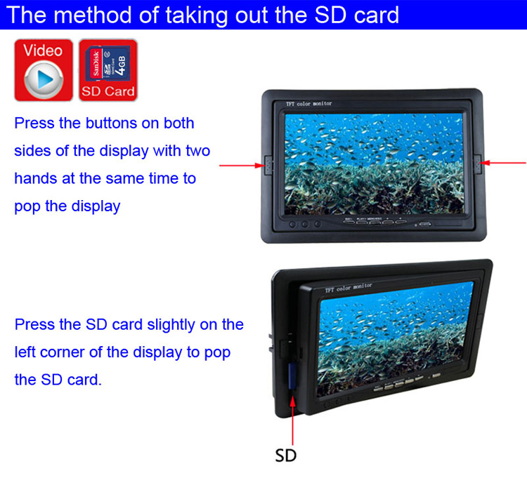 7 Inch LCD Monitor Fishfinder  - Fishing Camera recensie en prijs