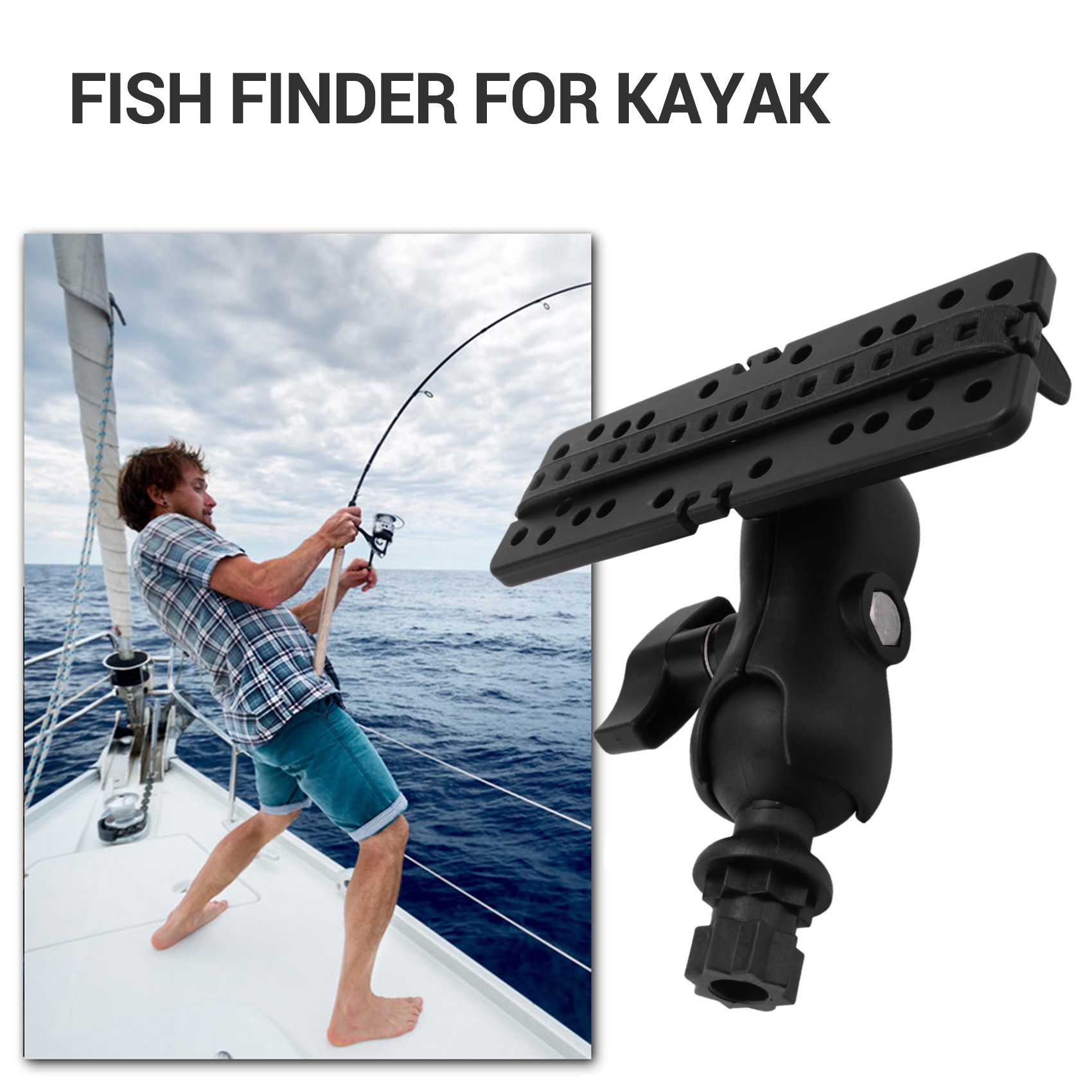 NALFI-balmontage met visvinder - Fish Finder Mount recensie en prijs